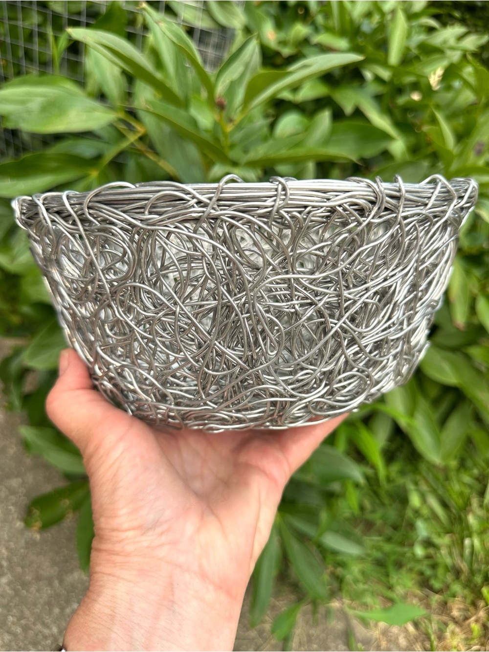 Twisted Metal Fruit Basket